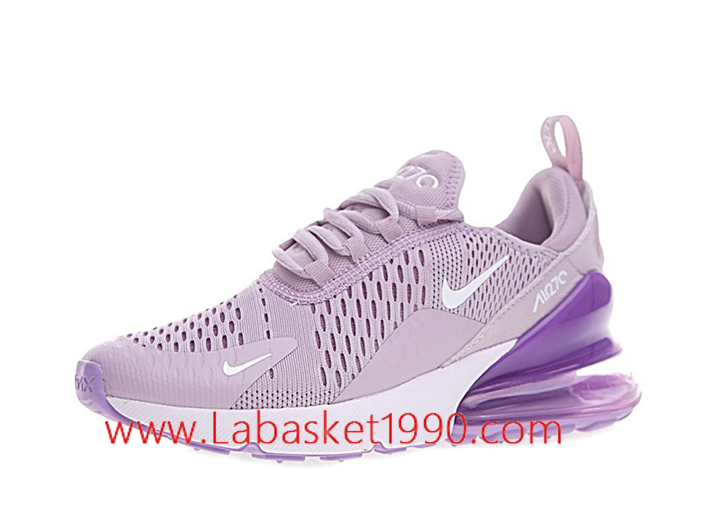 nike air max 270 flyknit femme violet