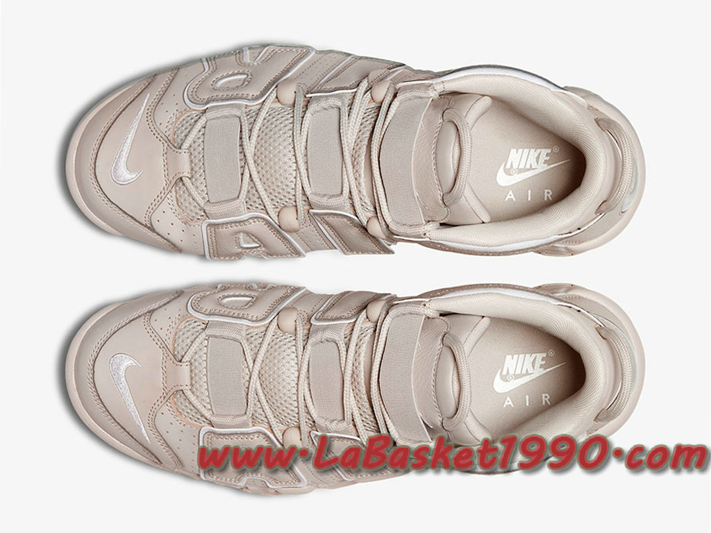 nike uptempo 96 femme beige