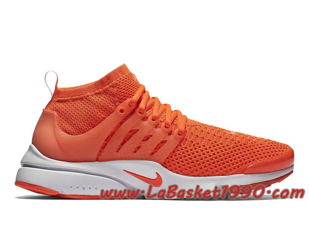 nike flyknit trainer homme orange