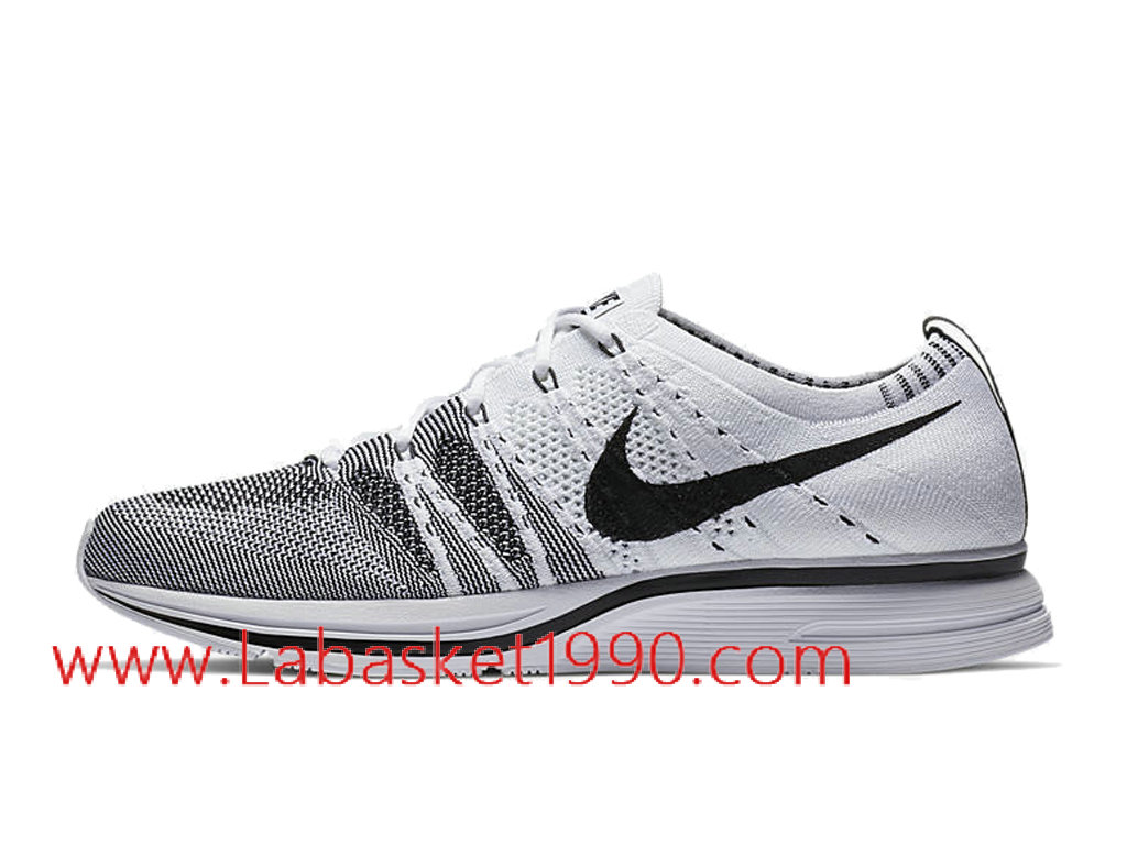 nike flyknit trainer homme blanche