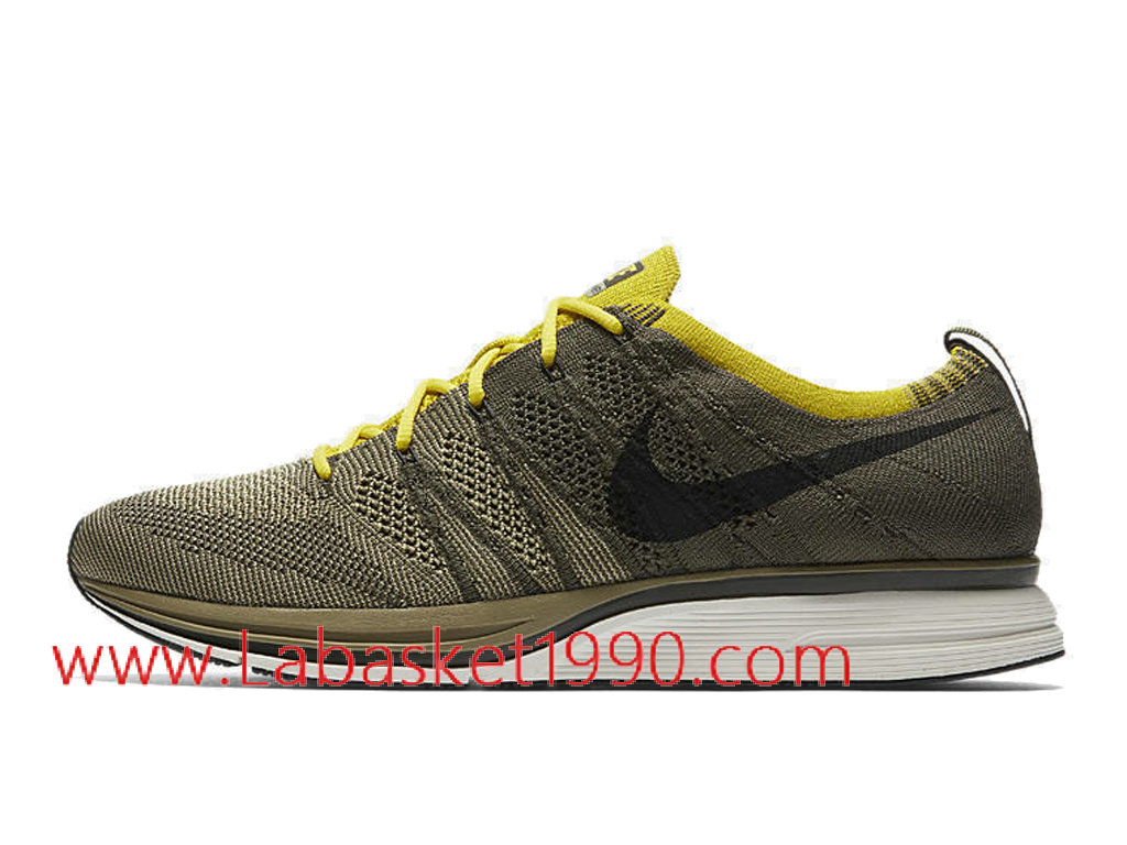 nike flyknit trainer homme brun