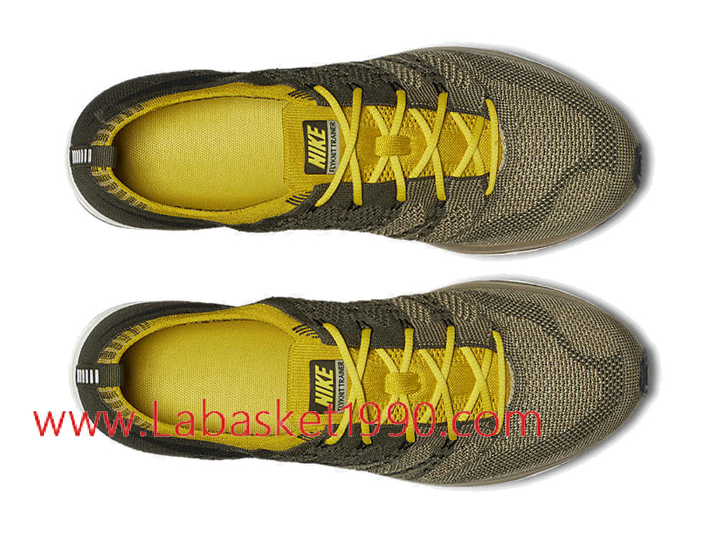 nike flyknit trainer homme brun