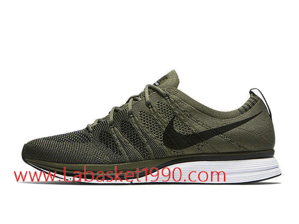 nike flyknit trainer homme verte