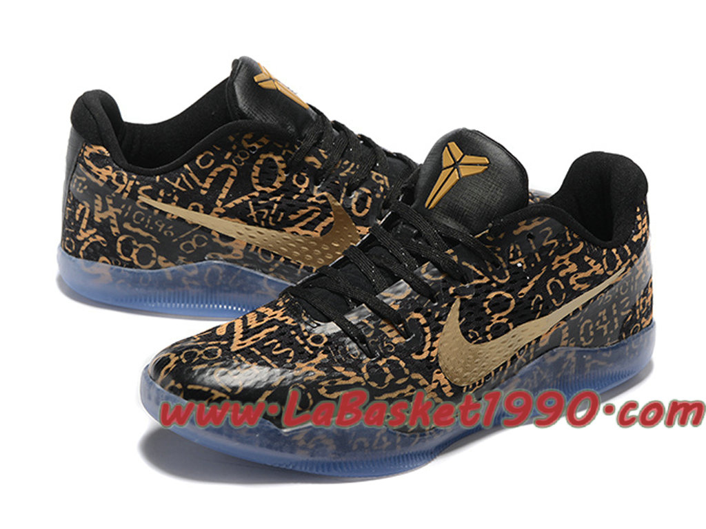 basket nike femme noir et or