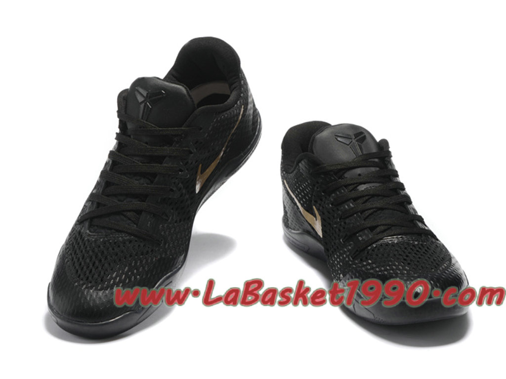 basket nike femme noir et or