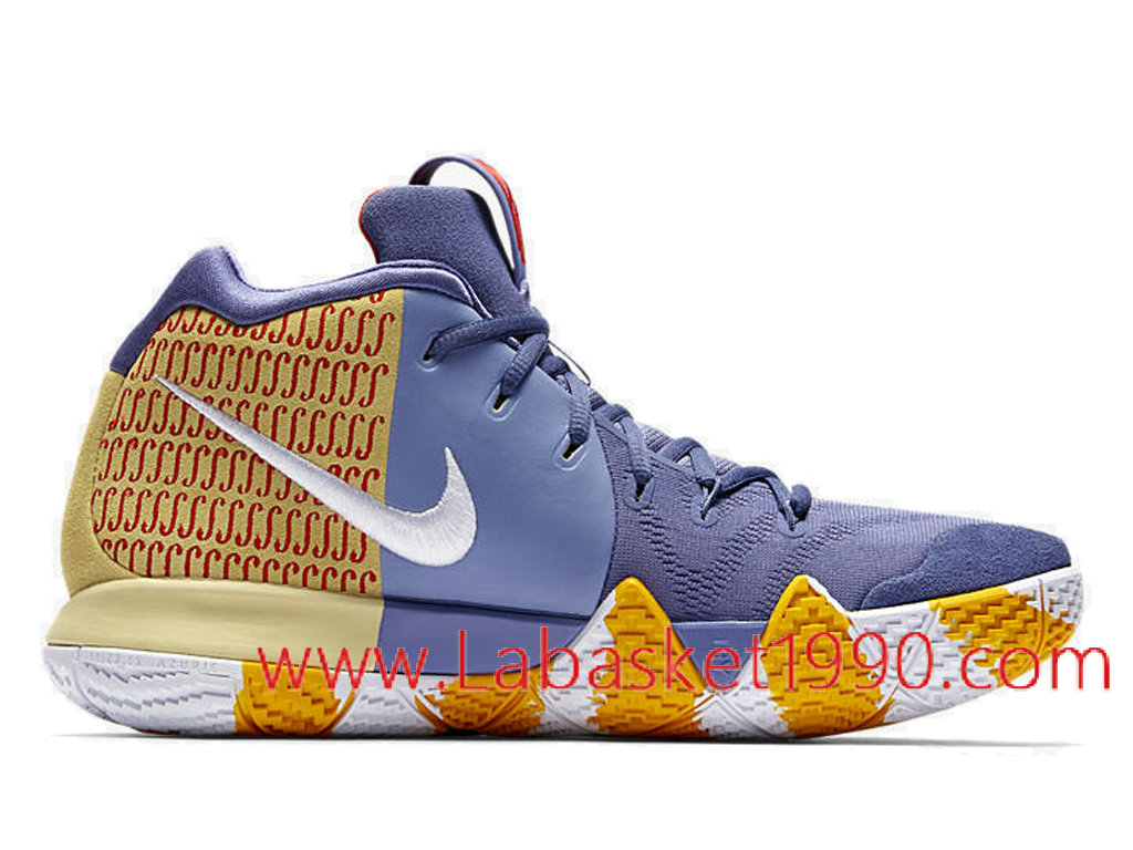 kyrie 4 purple and yellow