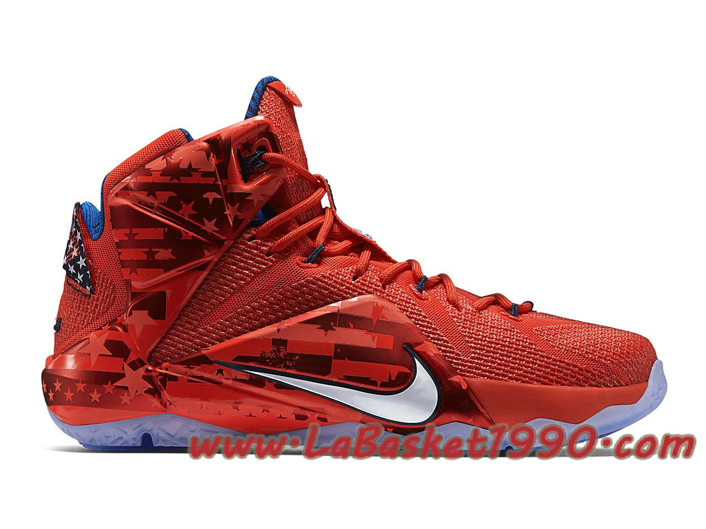 nike lebron 12 rouge