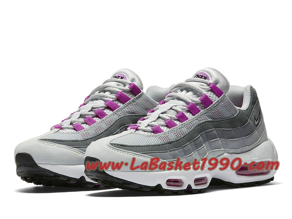 air max 95 grise et rose